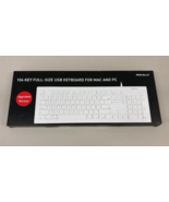 Macally Full Size USB Wired Keyboard for Mac &amp; PC – 15 Shortcut Keys Plu... - €25,70 EUR