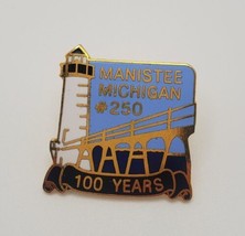 Elks Lodge BPOE #250 Manistee Michigan MI 100 Years Lapel Hat Collectible Pin - £15.66 GBP