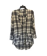 CP Shades x Free People Checkmate Dress Tunic Top Plaid Size XS - $45.83 CAD