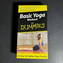 Basic Yoga Workout For Dummies VHS Tape Used Fitness - £6.06 GBP