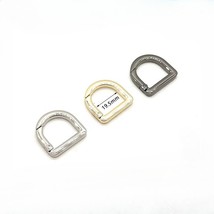 10pcs 19.5mm Spring Clip D Rings bag hardware, crossbody bag fittings (M... - £7.89 GBP