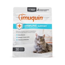 Nutramax Imuquin Immune Health Supplement Powder for Cats 30 Packets EXP... - $27.71 CAD