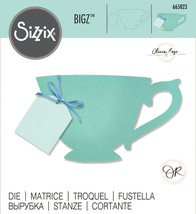 Tea Cup Bigz Die.  Sizzix - £18.30 GBP