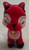 Neopets Red Ixi 4" Plush Stuffed Animal Toy 2004 Mc Donald's - $14.85