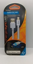 POWERUP CHARGE+SYNC CABLE IPAD IPHONE IPOD 3FT - £7.88 GBP