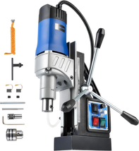 1550W Portable Magnetic Drill Press with 2&quot; Boring Diameter, 0-580 Rpm S... - $354.05
