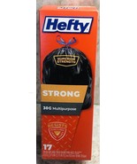 Hefty Supperior Strength Strong 30 Multipurpose 17 pc/30g Trash Drawstri... - $12.75