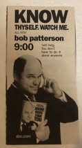 Bob Patterson Tv Guide Vintage Print Ad Jason Alexander Tpa11 - $5.93