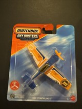 Matchbox Sky Busters MBX STUNT PLANE II #14/32 Super Chase Logo On Wing New - $14.99