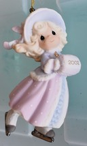 Precious Moments 104202 May Your Holidays Sparkle with Joy Ice Skater Figurine - £9.70 GBP