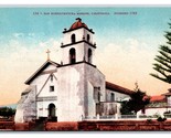 San Buenaventura Mission Ventura California UNP Unused DB Postcard O14 - $2.92