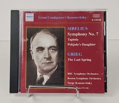 Koussevitzky: Sibelius • Greig CD, Naxos Historical, Symphony No.7, 2004 - £5.44 GBP