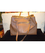 New Nicole Miller New York Medium Leather Shoulder Bag - $15.99