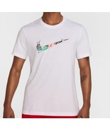 Men’s White Short Sleeve T-Shirt – Casual Crew Neck Tee – Size Large - $44.61 CAD