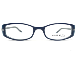 Anne Klein Brille Rahmen 8029 115 Blau Silber Oval Voll Felge 48-18-135 - £40.82 GBP