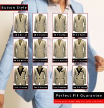Custom Made Mens Suit Business Wedding Groom Bespoke Suit 150+ Fabrics Available - £132.27 GBP