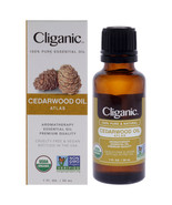Organic Cedarwood by Cliganic for Unisex - 1 oz Oil - $19.53 CAD