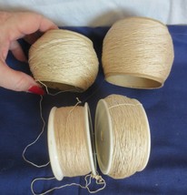 Antique cotton non bleached string  ---H - £31.85 GBP