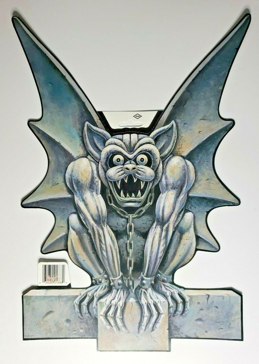 1998 Beistle Co Die Cut Gargoyle Chains  Halloween Wall Decorations New - $22.99