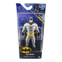 Spin Master DC Comics Batman Action Figure Grey Black 6 Inch Boxed - $15.25