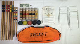 Regent 6 Player Croquet Set. Nice looking Regent brand croquet set - $39.48