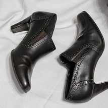 Rialto 3&quot; Heel Boots Slip-On Shoes Brown Womens Size 8 Pull-On *Read Below* - $15.00