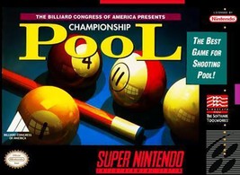 Championship Pool - Super Nintendo Entertainment System SNES Video Game - £12.47 GBP