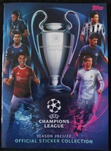 Empty UEFA Champions League Season 2021/22 sticker album topps - £3.95 GBP