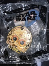 2019 Mc Donalds Happy Meal Star Wars C-3PO Toy Key Chain #12 New &amp; Sealed - £9.40 GBP