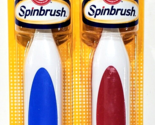 2 Arm &amp; Hammer Spinbrush Classic Clean Soft Bristles Gum Line Cleaning - £25.16 GBP