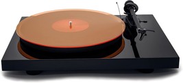 Acrylic Turntable Mat - 11.75&quot; Orangelit Vinyl Record Acrylic Mat - Precision - £31.81 GBP