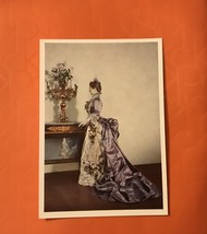 1855 Victorian Style Dress Postcard - £5.62 GBP