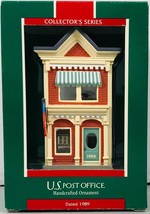 1989 Hallmark U.S. Post Office Handcrafted Keepsake Ornament Collector&#39;s... - $29.65