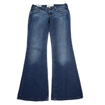 Lucky Brand Pants Womens 4 Blue Bootcut Low Rise Button Dark Wash Denim ... - $29.70