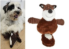 Dog Toys Wild Country Plush Squeaker Animals Cute Fat Bodies and Danglin... - $15.10+