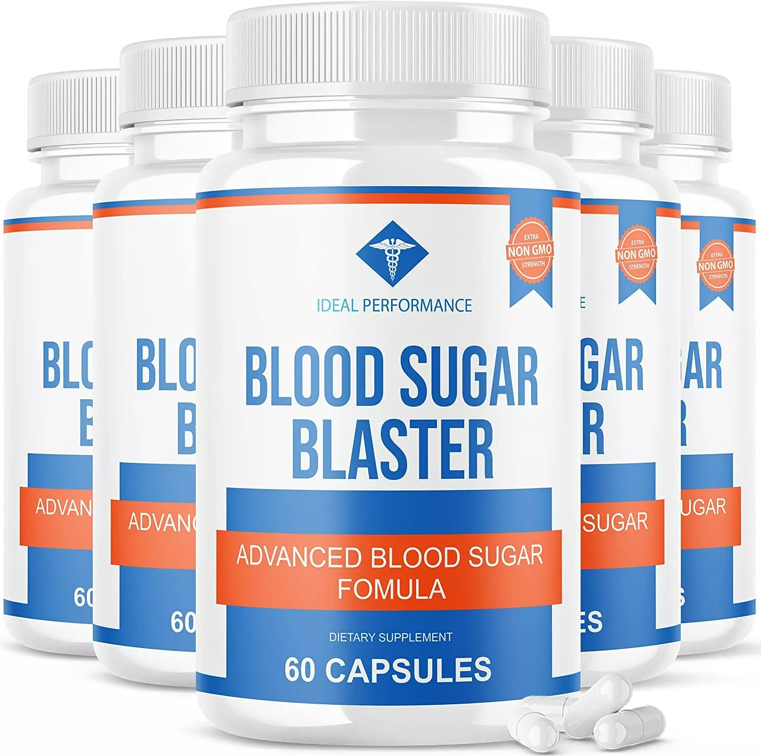 5-Pack Blood Sugar Blaster Advanced Blood Sugar Formula - 300 Capsules - $139.96