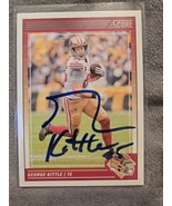 George Kittle Signed Panini Football Card Autographed San Francisco 49ers - $23.00