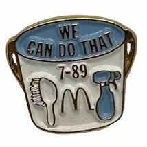 McDonald’s Maintenance Sanitation Janitorial Employee Crew Enamel Lapel ... - $5.95