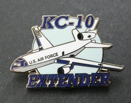 Usaf KC-10 Extender Refueling Tanker Aircraft Lapel Pin Badge 1.3 Inches - £4.44 GBP