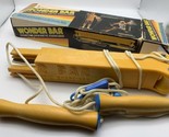 80&#39;s Vintage Wonder Bar Isometric Isokinetic Exerciser Pulley System w/ ... - $39.59