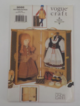 Vogue Craft Pattern #9688 18" Vogue Doll Collection Trunk & 2 Boxes Uncut 1997 - $14.99
