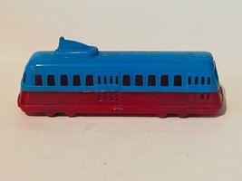 Acme Toy Car Antique Plastic Car Train Motorcycle Vtg Tour 1940s marx subway red - £31.10 GBP