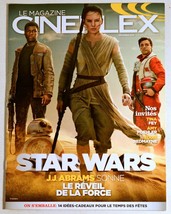 Magazine Back Issue Cineplex December 2015 Stars Wars Le Réveil de la Force - £5.53 GBP