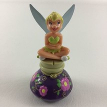 Disney Fairies Tinker Bell Collectible PVC Figure Potion Jar Pixie Trinket Box - £23.67 GBP