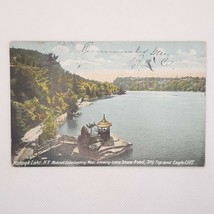 1906 Mohonk Lake NY Looking West Lake Shore Road Vintage Postcard Posted - £10.02 GBP