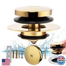 Artiwell Universal Tub Drain Tip Toe Trim Kit EZ Installation Bathtub Dr... - $42.04