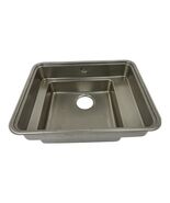 SUTER  undermount sink stainless steel 22.125&quot; x 17.87&quot; x 8.375&quot; - $2,341.85 MXN