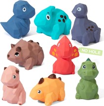 Mold-Free Bath Toys: 8 Pieces Of No-Hole Dinosaur Bath Toys That Are Easy To - £32.87 GBP