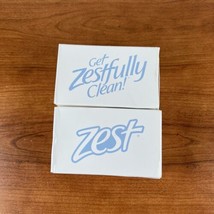 Lot Of 2 Zest Zestfully Clean Soap Bar Sealed Vintage Rare NOS Deadstock 4oz - £6.32 GBP