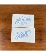 Lot Of 2 Zest Zestfully Clean Soap Bar Sealed Vintage Rare NOS Deadstock... - £6.20 GBP